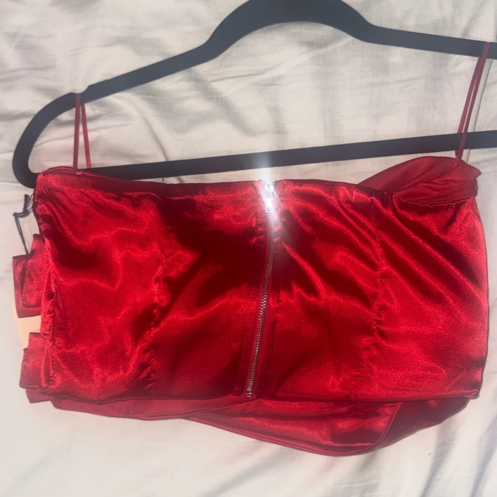 NWT Superdown revolve trixie strapless bustier top 💎 - Picture 7 of 7